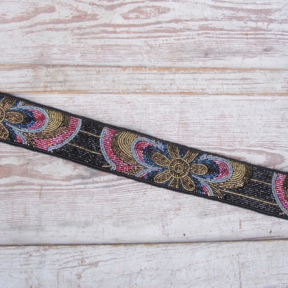 Vintage Beaded Belt - Picture 4 of 4